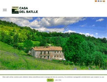 Tablet Screenshot of casadelbatlle.com